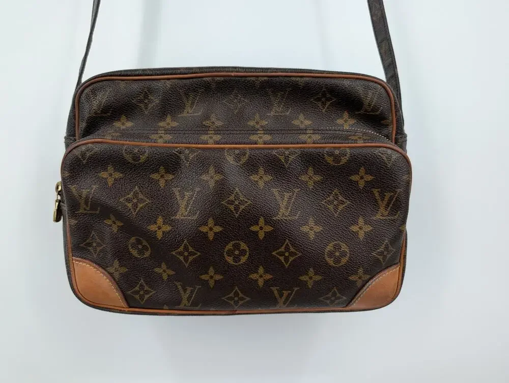 Authentic Louis Vuitton Nile Monogram Crossbody Bag with Cert of Authenticity